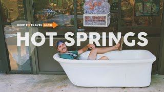 What to Do in the WEIRDEST National Park | On the Road in Hot Springs National Park