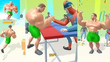 MUSCLE RUSH SMASH RUNNING WALKTHROUGH GAMEPLAY : ALL LEVEL 19 ANDROID GAMERZ |