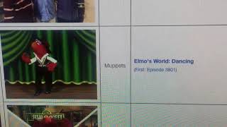 Elmo's World: Dancing in Episode 3802 on Muppet Wiki