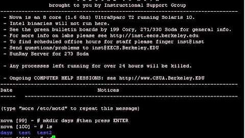 CS61A Make a folder, navigate between folders