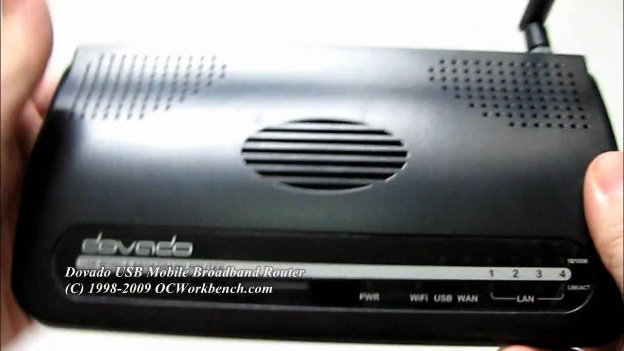 Dovado USB Mobile Broadband Router with Huawei E960 OCWORKBENCH YouTube
