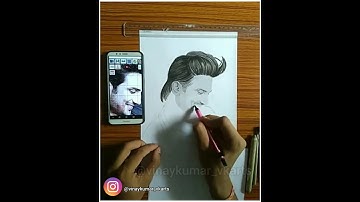Drawing of Sushant Singh Rajput | Time lapse video || vinaykumar vkarts | #ssr | #sushantsinghrajput