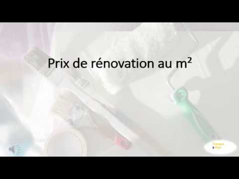 Prix de la rénovation au m2