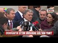 Erdoğan'ın sitem sözlerine Gül'den yanıt