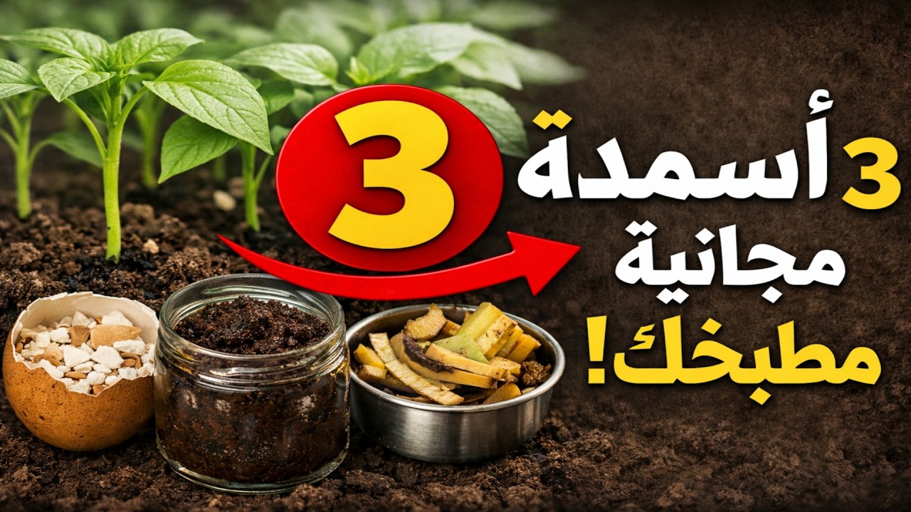 السر في مطبخك! 3 أسمدة مجانية ستجعل جيرانك يظنون أنك ساحر.. نمو خيالي لشتلاتك!