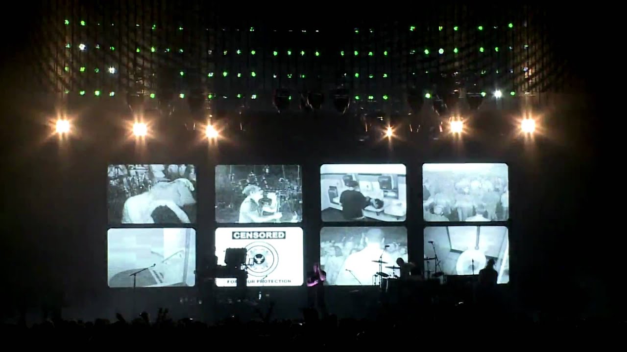 Nine Inch Nails: Lights In The Sky 2008 tour visuals (video) on Behance
