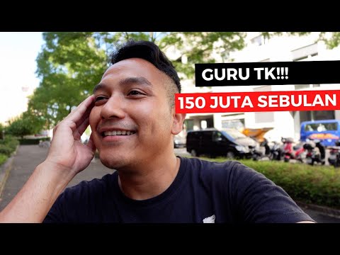 SURGA BANGET, GURU TK AJA GAJINYA BISA 150 JUTA SEBULAN