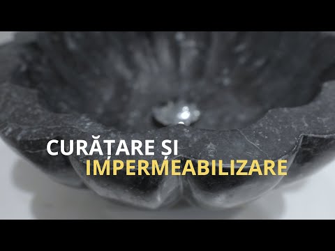 Curatare de calcar si impermeabilizare chiuveta pentru baie sau bucatarie