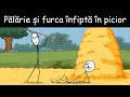 Singuri acasa plrie i furca nfipt n picior