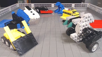 Lego Battlebots Fight Night Tombstone vs Bite Force 2015!