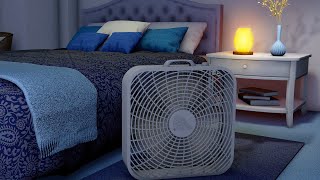 Box Fan White Noise | 10-Hour Relaxing Sleep Sounds