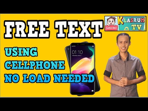 Video: Paano Magpadala Ng Mga Sms Sa Iyong Telepono Nang Libre