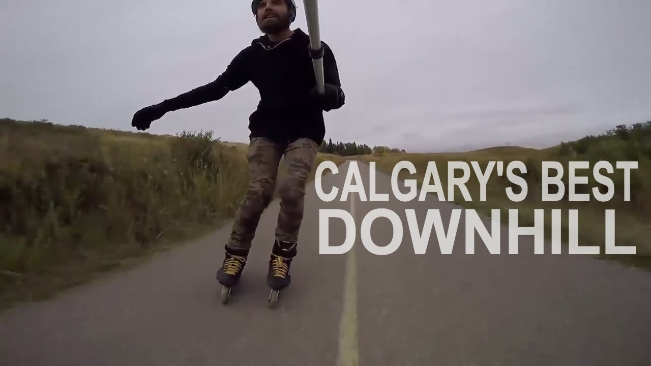 THE BEST DOWNHILL IN CALGARY INLINE SKATING GLENBOW RANCH PROVINCIAL