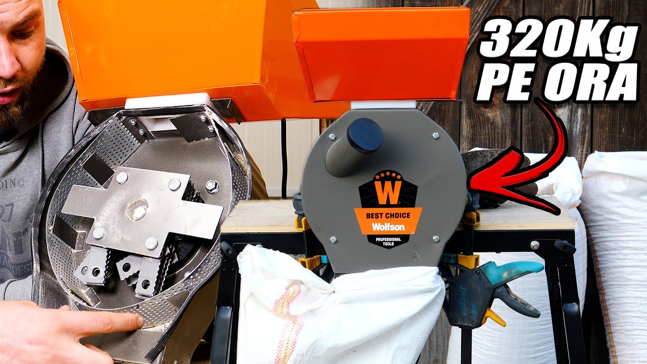 Moara cu ciocanele pentru cereale Wolfson MCR1S