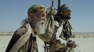 Tentacle Sync E en set in a film in the desert of Morocco.