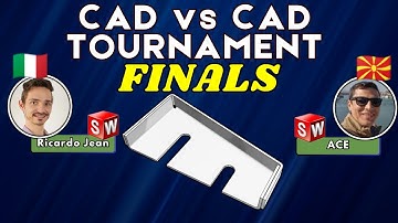 CAD Speedmodeling Tournament! - FINALS Battle 3 - SOLIDWORKS vs SOLIDWORKS