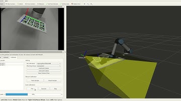MoveIt Handeye Calibration Rviz Plugin - Eye-to-Hand 2019