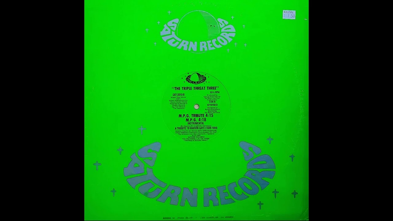 The Triple Threat Three – M.P.G. Rap (Saturn Records 1985) - YouTube