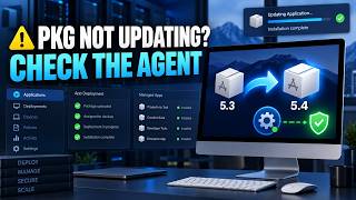 Available macOS PKG Not Updating Check the Intune Agent