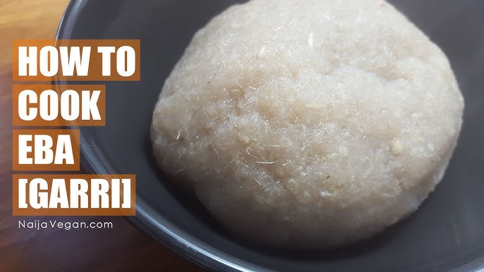 How to Make Eba (Nigeria/Africa Eba Food), Johnskem