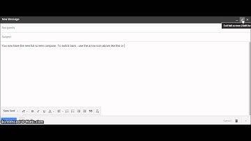 How to use Gmail Full-Screen Compose
