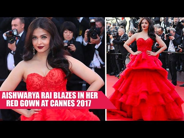 Aishwarya Rai In Red Dress | Sarees Villa