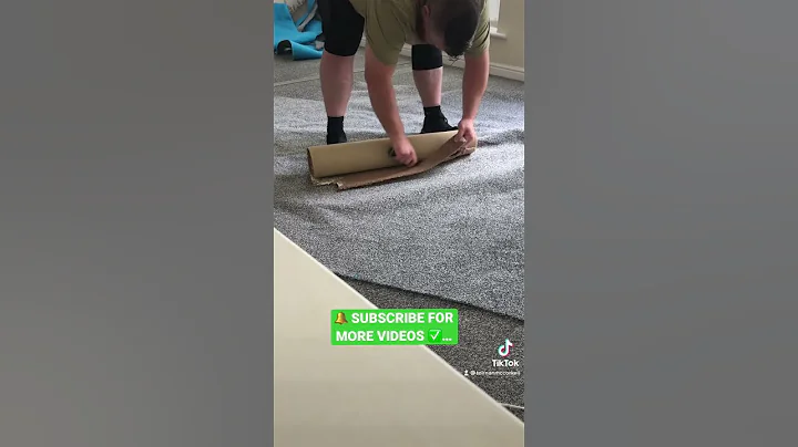 How to roll up your old Carpet ✅…#tips #tricks #flooring #teirnanmccorkell #howto #diy