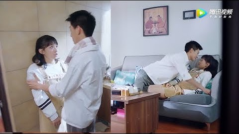 The female lead blushes and says, "I knew it, you