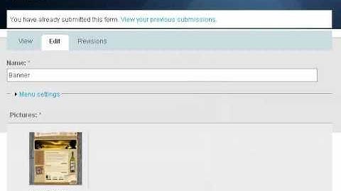 How to use your Drupal Banner - Aspedia