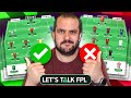 RATING YOUR FIRST FPL DRAFTS | Fantasy Premier League Tips 21/22