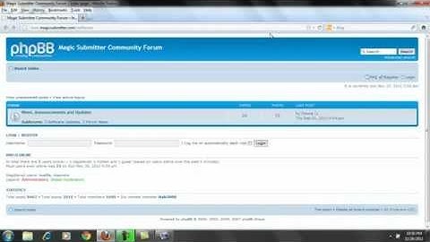 Magic Submitter - Search Engines Submitter