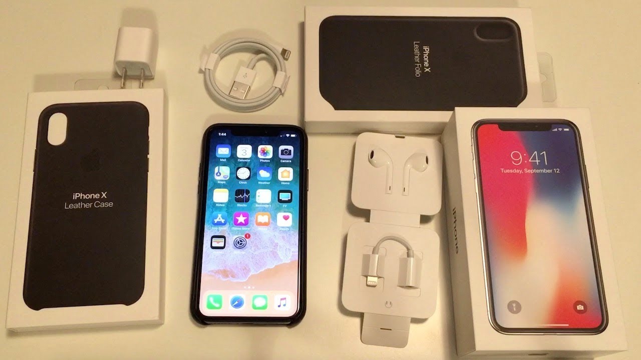 iPhone X Unboxing: Space Grey! (iPhone 10)