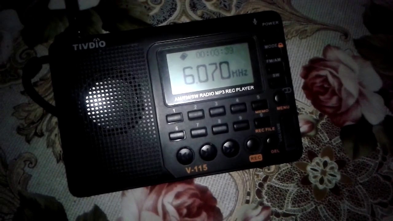 Channel292 6070KHz - Tivdio V-115 - Romania