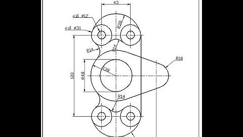 VẼ NHANH AUTOCAD: VẼ HÌNH HỌC (KHOA CƠ KHÍ)