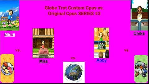 Wii Party Globe Trot: Min-ji vs. Mira vs. Abby vs. Chika (Beginner Difficulty)