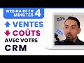 Augmenter les ventes et contrler les cots dopration avec son crm  webinaire de 4 minutes