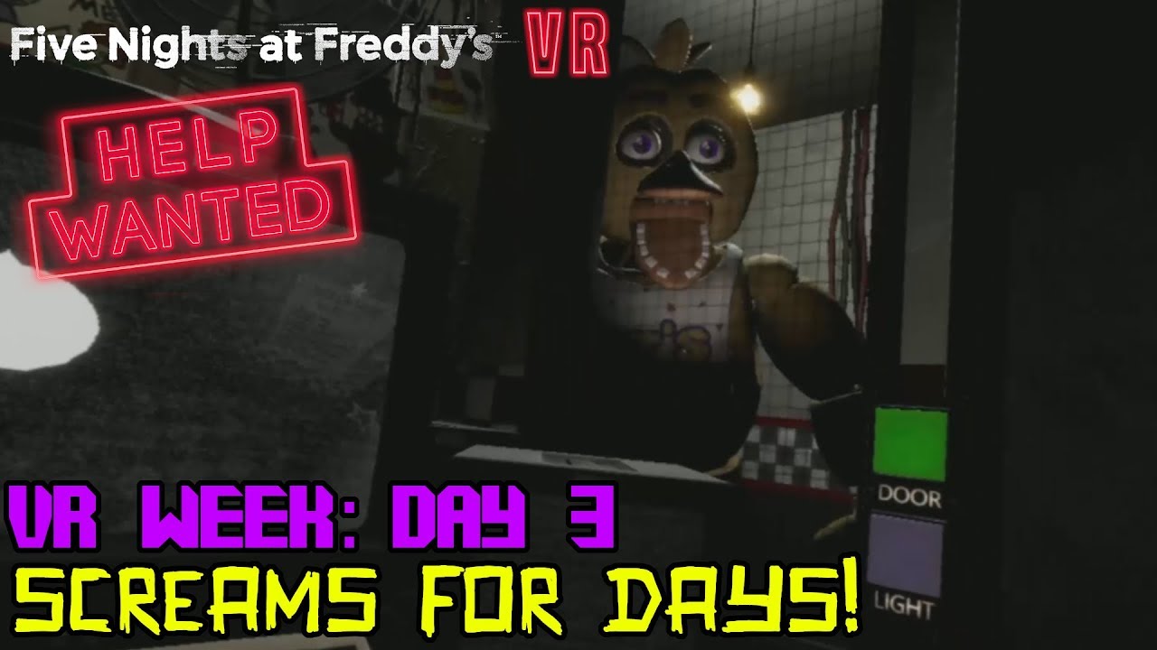 high resolution mass spectrometry Five Nights At Freddy's VR: Help Wanted: Screams for Days! - VR Week: Day 3