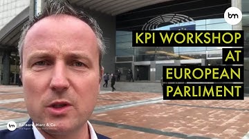Running a KPI workshop for the European Parliament
