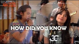 How Did You Know | Gigi De Lana feat. Erwin Lacsa