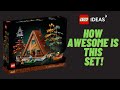 Lego A-Frame Cabin is Awesome!