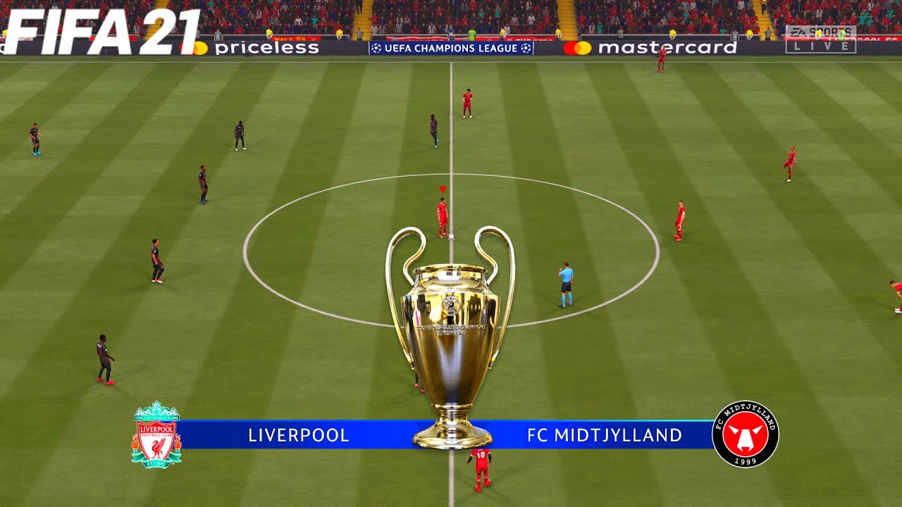FIFA 21 Liverpool vs Midtjylland UEFA Champions League UCL Full Match & Gameplay YouTube