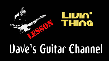 LESSON - Livin' Thing by ELO