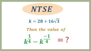 #How to Find the Value of Expression #NTSE Exam Question #Olympiad Exam #Real Numbers