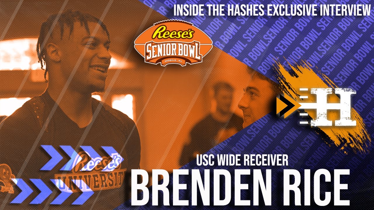 Exclusive: Brenden Rice USC WR || 2024 Senior Bowl on Their Journey