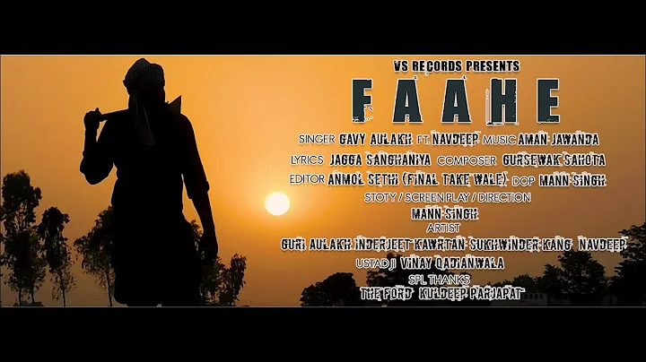 Faahe (Official Videos) Gavy Aulakh Ft Navdeep | N...