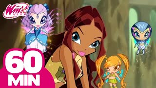 Винкс Клуб - 2-й Сезон Winx Club за 60 МИНУТ