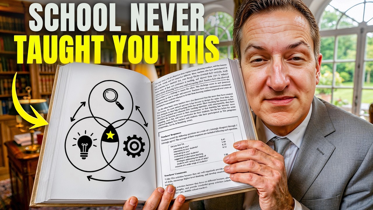 ⁣The Secret Curriculum Self-Taught Geniuses Use to Build Their Minds