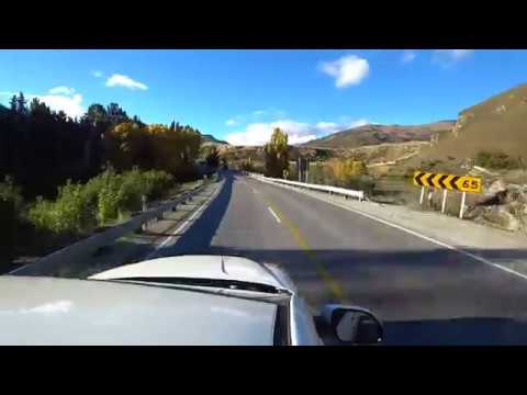 Cromwell to Queenstown, rental car road trip 20170416