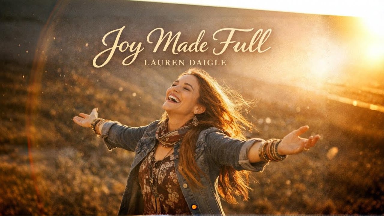 Lauren Daigle "Joy Made Full | Powerful Worship Song | Emotional ...