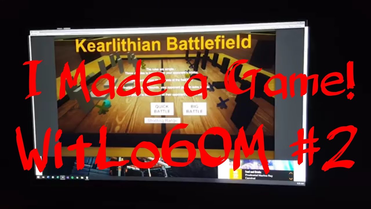 I Made a Game! Week in the Life of 60Matthews #2 - YouTube
